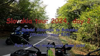 Slovakia tour 2024 day 2part 3 on BMW R1300GS [upl. by Silisav479]