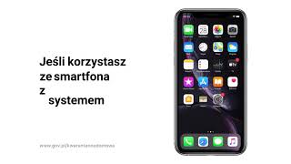 Aplikacja Kwarantanna domowa  telefon z systemem iOS [upl. by Noteek]