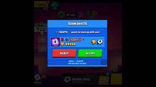 helping MY CLUBMATE to 50K TROPHIES❤️ brawlstars shorts [upl. by Atibat18]