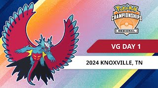 VG Day 1  2024 Pokémon Knoxville Regional Championships [upl. by Fabri]