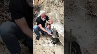 Correct Foundation Pier Footing Prep foundationrepair floridahome [upl. by Aissat669]