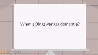 What is Bingswanger dementia [upl. by Takken]