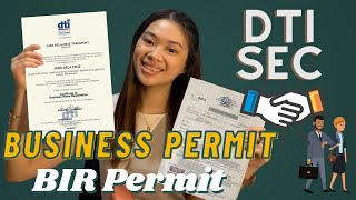 HOW TO REGISTER A BUSINESS IN THE PHILIPPINES  Sole Proprietorship Partnership or Corporation [upl. by Adi341]