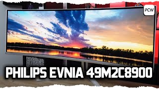 Úristen very big 🖥️ Philips Evnia 49M2C8900 teszt 💻 PCW [upl. by Lenor307]