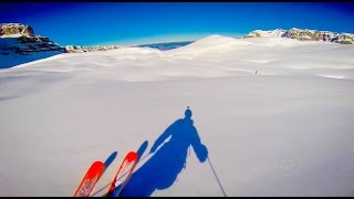 Freeride Skiarea Campiglio Dolomiti di Brenta Folgarida Val di Sole Trentino Italy [upl. by Alket452]