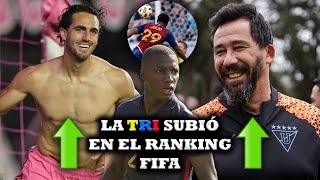 ECUADOR SUBIÓ EN EL RANKING FIFA Y SUPERÓ A CHILE Y PERÚ 🥵  COMENZÓ LA COPA AMÉRICA ARGENTINA 20 [upl. by Esiocnarf]