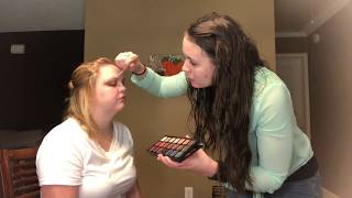 GRWM l Doing my Cousins Makeup l [upl. by Nottirb]