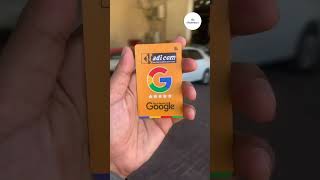 Digital Google Review Card NFC  nKonnect Dubai [upl. by Zola501]