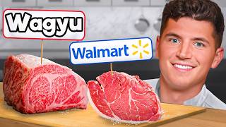 10 Walmart Steak vs 300 Wagyu Steak [upl. by Hiett]