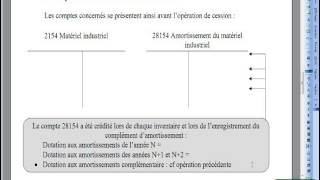 211 Cessions des immobilisations corporelles et incorporelles [upl. by Nanni]