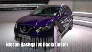 Nissan Qashqai 2015 vs Dacia Duster 2015 [upl. by Yerfdog752]