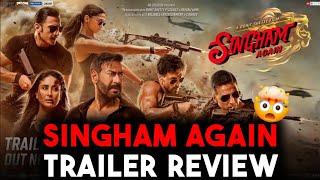 Singham again review 🤯🤔 singham3 singhamagain rohitshetty aksheykumar bollywood announcement [upl. by Fosdick]