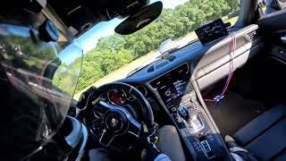 Chasing a GT3 on old R888R tires at Blackhawk Farms Porsche 9912 [upl. by Eppilihp]