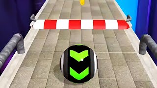 Sky Rolling Ball 3D Gameplay Speedrun Max All Levels 433 [upl. by Flossi949]