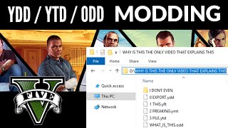 How to Export GTA V YDDYTDODD 3D ModelsMeshes amp Textures from Grand Theft Auto 5 Mods to Blender [upl. by Gerg]