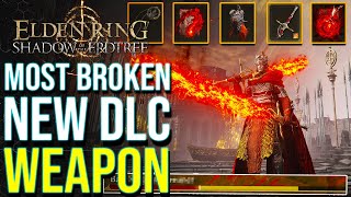 Elden Ring DLC  New Highest Damage Weapon is Actually Cracked Impaler Shadow of the Erdtre Build [upl. by Spancake]