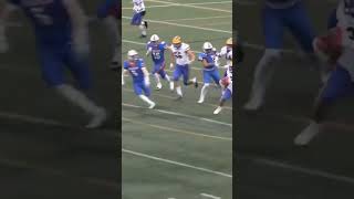 Vadym Shemedyuk goes 96 yards untouched for a Fife TD vs Ridgefield livestream football [upl. by Wilhide]