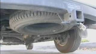 How to Change A Flat Tire  How To Remove A Spare Tire [upl. by Benis]