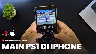 COBAIN EMULATOR PS1 DI IPHONE   RetroArch Tutorial iOS amp PEPSIMAN GAMEPLAY [upl. by Ferne]