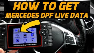 How To View DPF Live Data  Soot Content in Your Mercedes [upl. by Stephanus544]