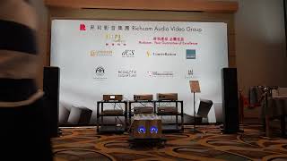 Hong Kong AV SHOW 2024  Richcom Audio Video Group  昇和影音有限公司  dCS Constellation Gauder  Music3 [upl. by Araem]