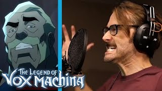 David Tennant Voicing General Krieg In The Legend of Vox Machina Shorts [upl. by Sudderth]