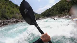 Kayaking Soča  Abseilstrecke [upl. by Lennie]