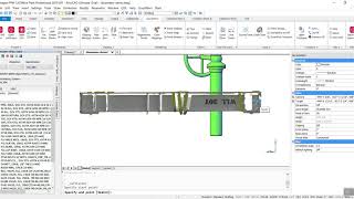 Cloudworx Steel  Bricscad [upl. by Atinar]