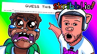 Skribblio Funny Moments  My Custom Word List of Doom [upl. by Sydel]