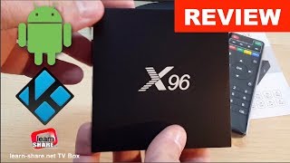 X96 Amlogic S905X Smart Android TV Box 4K KODI Media Player Review [upl. by Potts]