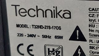 Technika T32HD 278 170S TV javítás [upl. by Ettesyl]