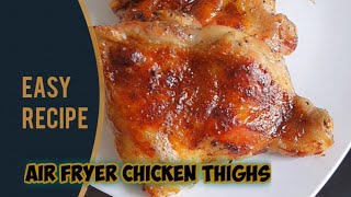 How easy to air fry chicken thighs boneless [upl. by Aurel935]