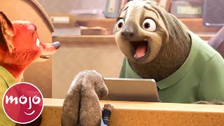 Top 10 Funniest Animated Movie Moments [upl. by Irap]