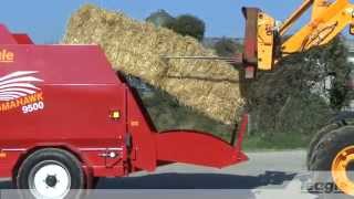 Tomahawk 9500 Bale Processor [upl. by Perzan384]