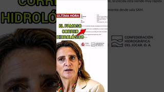 Confederación Hidrográfica del Júcar  Teresa Ribera [upl. by Mathia]