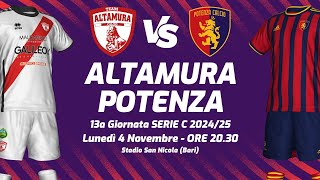 SERIE C  PIOGGIA DI GOL E SPETTACOLO AL quotSAN NICOLAquot È 22 TRA TEAM ALTAMURA E POTENZA [upl. by Aligna]