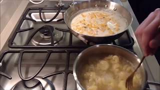 Macaroni and Cheese Pasta Melting Salts Roux Sauce ASMR Cooking No Talking [upl. by Loy]