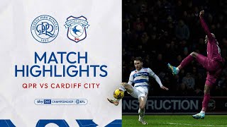 😔New Years Day Defeat  Highlights  QPR 12 Cardiff City [upl. by Collie968]