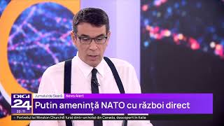 Putin amenință NATO cu un război direct dacă Ucraina lovește Rusia cu rachete livrate de Occident [upl. by Centeno]