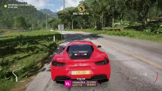 ATLANTES DE TULA SPEED ZONE 24831kmh 15429mph with FERRARI 488 GTB STOCK PI863 FORZA HORIZON 5 [upl. by Serles]