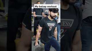 My baisap workout youtubeshorts gym fitness viral motivation [upl. by Eedna36]