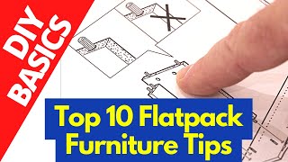 Top 10 Flatpack Furniture Tips [upl. by Hatokad723]