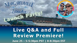 Live QampA  Watch Party for Margaritaville at Sea Islander [upl. by Jurgen]