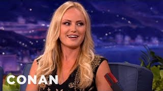 Malin Akerman Portrait Of Swedish Tradition  CONAN on TBS [upl. by Rases512]