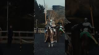 Thrilling Jousting Action at Royal Armouries Leeds ⚔️🏰 jousting royalarmouries history shorts [upl. by Ettigdirb]