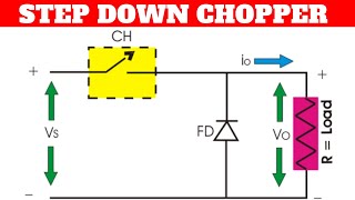 Stepdown ChopperTamil  Power Electronics  EE [upl. by Bigner]