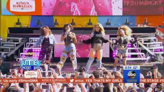 Fifth Harmony  Worth It Live on Good Morning America [upl. by Hiro]