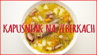 👉Kapuśniak z kiszonej kapusty na żeberkach👈🍽 [upl. by Radbun]