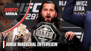 Jorge Masvidal on his Bareknuckle card next week if hed fight Jake Paul amp more  ESPN MMA [upl. by Selrahc]