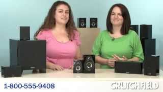 Energy Take Classic amp RC Micro Home Theater Speaker Systems  Crutchfield Video [upl. by Annil]